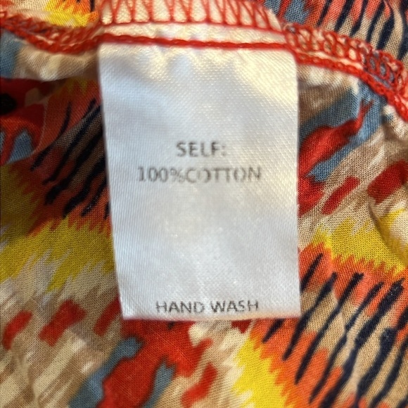 Easel Pleated Maxi Dress L Colorful Boho Ruffle Sleeveless Flowy Spring Summer - Picture 11 of 12